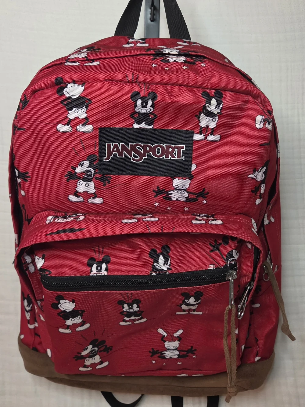 Jansport X Disney Red Mickey Mouse Backpack